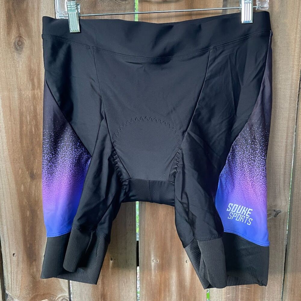 Women's SOUKE SPORTS  CYCLING SHORTS PS0720 XXL NWT Padded